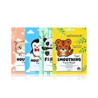 Mond'sub Oem Skin Care Mascarillas Animals Print Moisturizing Face Mask Sheet Animal Facial Mask